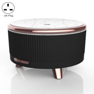 Advanced Black Ultrasonic Aromatherapy Diffuser Humidifier UK Plug - 1