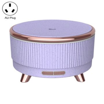 Ultrasonic Aromatherapy Diffuser Humidifier Essential Oil AU Plug Purple - 1