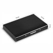 RFID Anti-theft Aluminum Business Card Holder - ZT-1563 Silver - 3