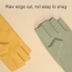 WST-41 Pink Winter Thin Flannel Warm Finger Gloves Nail Protection - 4