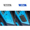 Chevrolet Corvette C8 LHD Center Control Cup Cover Sticker Black - 6