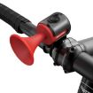 Compact BG-3502 Red Electric Horn for Kids' Bikes - Portable Bell - 1