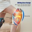 Electric Heating Therapy Knee Pad Brace - Single, No Vibration Massage - 3