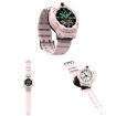 F01 1.28" 4G Dual-Camera Kids Smart Watch with SOS - White - 3