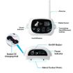 KD-661 Wireless Electric Dog Fence Shock Collar for Two Dogs (US Plug) - 4