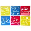 DIY Drawing Stencil for Kids - Colorful Hollow Copy Board (H-02) - 1
