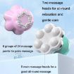 XF-76 Mini Massager USB Vibrator Whole Body Home Massager Purple - 4