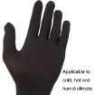 2PCS Beginner Nylon Anti-Slip Left Hand Guitar Gloves, Size Medium - 3