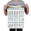 Small Coated Paper Flute Chord Fingering Practice Chart Staff - 4