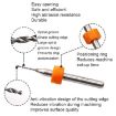 10 In 1 PCB Tungsten Steel Drill Bits, 2.1-3.0mm Miniature Carving Set - 5
