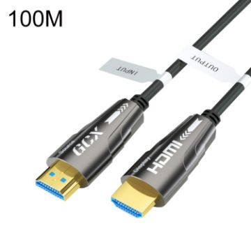 100m HDMI 2.0 Male to Male 4K HD Active Optical Cable - 1