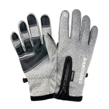HUNTRANGE A022 XL Gray Waterproof Touch Screen Riding Gloves - 1