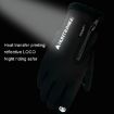HUNTRANGE A022 XXL Black Waterproof Touch Screen Riding Gloves - 4