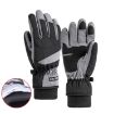 HLINTRANGE 061 Skiing Warm Waterproof Touch Screen Gloves, Size L (Thicker) - 1
