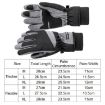 HLINTRANGE 061 Skiing Warm Waterproof Touch Screen Gloves, Size L (Thicker) - 7