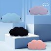 Purple 3D Cloud Eye Mask - Ice Silk & Memory Foam for Sleep Comfort - 6