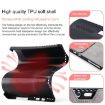 Microsoft Surface Pro 8 Tablet Case - Red Microfiber Lambskin Texture Holder - 7