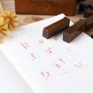 Vintage Wooden Alphabet & Number Stamps Set - 28PCS DIY Diary Handbook - 6