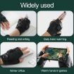 Adjustable Temperature Rechargeable Electric Heating Gloves, Size M, Pink - 6