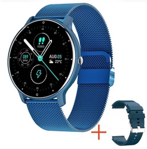 Mesh Blue BW0223 Smart Watch - Heart Rate, Blood Oxygen & Pressure Monitor - 1