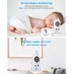 UU24 2.4" Wireless Baby Monitor Camera with Temp & 2-Way Audio VOX EU Plug - 3