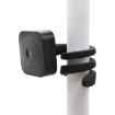 Flexible Twist Mount for Cameras with 1/4 Turnbuckles - Black - 3