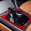 BMW 8 Series G14 LHD Shift Panel Frame Sticker 2019-2024 (Black) - 7