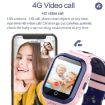 DF70 1.4" 4G GPS WiFi LBS Kids Calling Watch with SOS - Black - 4
