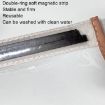 Pink Magnetic Transparent Rain Cover for EV Charging Port - 3