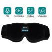 Bluetooth 5.0 Sleep Eye Mask - 3D Wireless Music Headphones (Black) - 3
