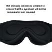 Bluetooth 5.0 Sleep Eye Mask - 3D Wireless Music Headphones (Black) - 4