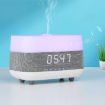 Bluetooth Clock Aromatherapy Humidifier 300ml, Seven-color Light, EU Plug - 1