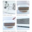 Bluetooth Clock Aromatherapy Humidifier 300ml, Seven-color Light, EU Plug - 5