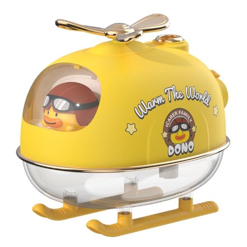 ICARER FAMILY IFJSQ07 Cartoon Nano Spray Night Light Humidifier Yellow - 1