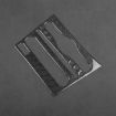 Infiniti G35/G37/G25/Q60 Console CD AC Switch Panel Sticker Black - 4