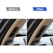 Infiniti G35/G37/G25/Q60 Defogger Air Outlet Sticker Set (Black) - 5