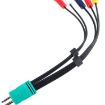 Samsung 3.5+2.5 to 5RCA Double-head LCD TV AV Component Cable - 6