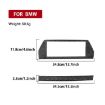 BMW 8 Series G14 RHD Navigation Screen Frame Sticker Red 2019-2024 - 3