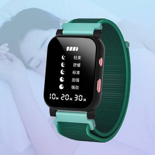 Micro Current Pulse Sleep Instrument - S3 Hand Wearable (Green) - 1