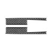 Chevrolet Corvette C8 Car Door Lock Switch Sticker Set - Black (2pcs) - 1