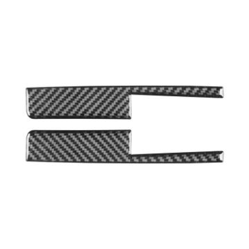 Chevrolet Corvette C8 Car Door Lock Switch Sticker Set - Black (2pcs) - 1
