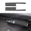 Chevrolet Corvette C8 Car Door Lock Switch Sticker Set - Black (2pcs) - 2