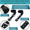TV & Furniture Anti Tip Straps - Baby Safety Lock, 2pcs, Silver, 2.5x80cm - 3