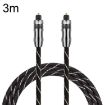 EMK QH/A6.0 3m Digital Optical Fiber Audio Cable - Black - 1