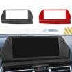 BMW 8 Series G14 LHD 2019-2024 Nav Screen Frame Sticker Black 2pcs - 2