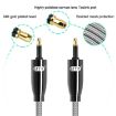 EMK QH4.0 Mini Toslink 3.5mm SPDIF Audio Fiber Optical Cable 15m Black - 3