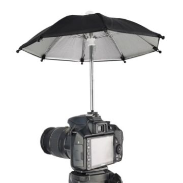 Mini Waterproof Camera Umbrella for Photographic Equipment - Sunscreen - 1