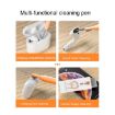 Q11 11-in-1 Bluetooth Headset & Keyboard Cleaning Kit - Orange Red - 4