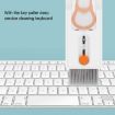 Q11 11-in-1 Bluetooth Headset & Keyboard Cleaning Kit - Orange Red - 5