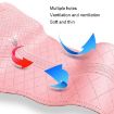 Pink Flip-fur Car Cushion - Breathable Ventilation for All Seasons - 3